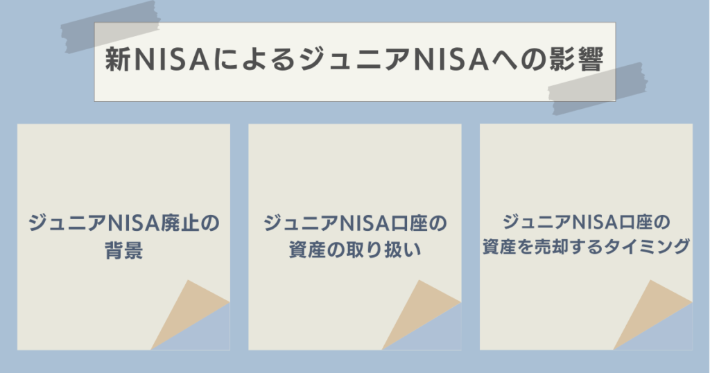 新NISAによるジュニアNISAへの影響　資産運用ナビ